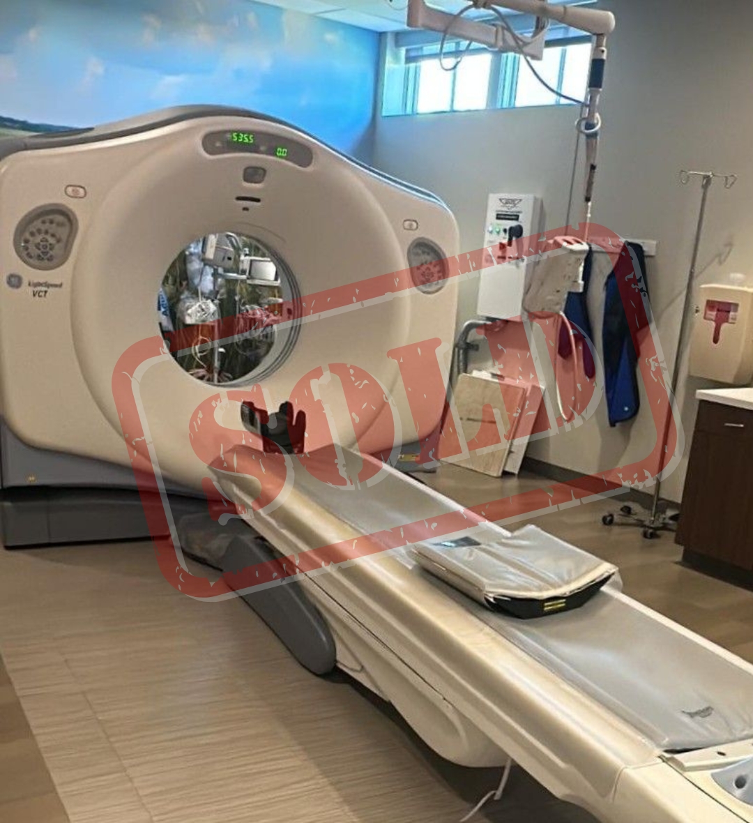 2008 GE LightSpeed VCT 64 Slice CT Scanner