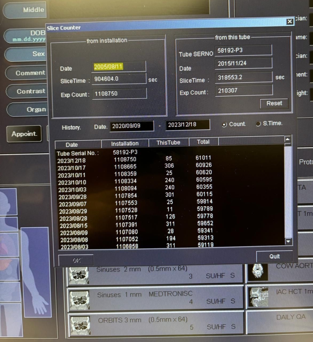 2005 Toshiba Aquilion 64 CT Scanner