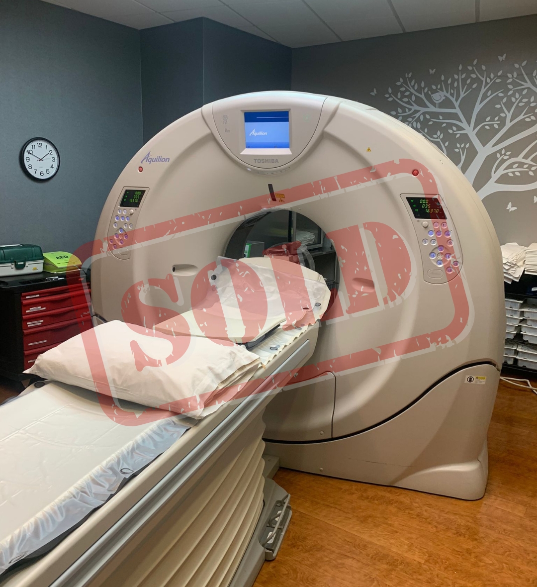 2010 Toshiba Aquilion 160 CT Scanner