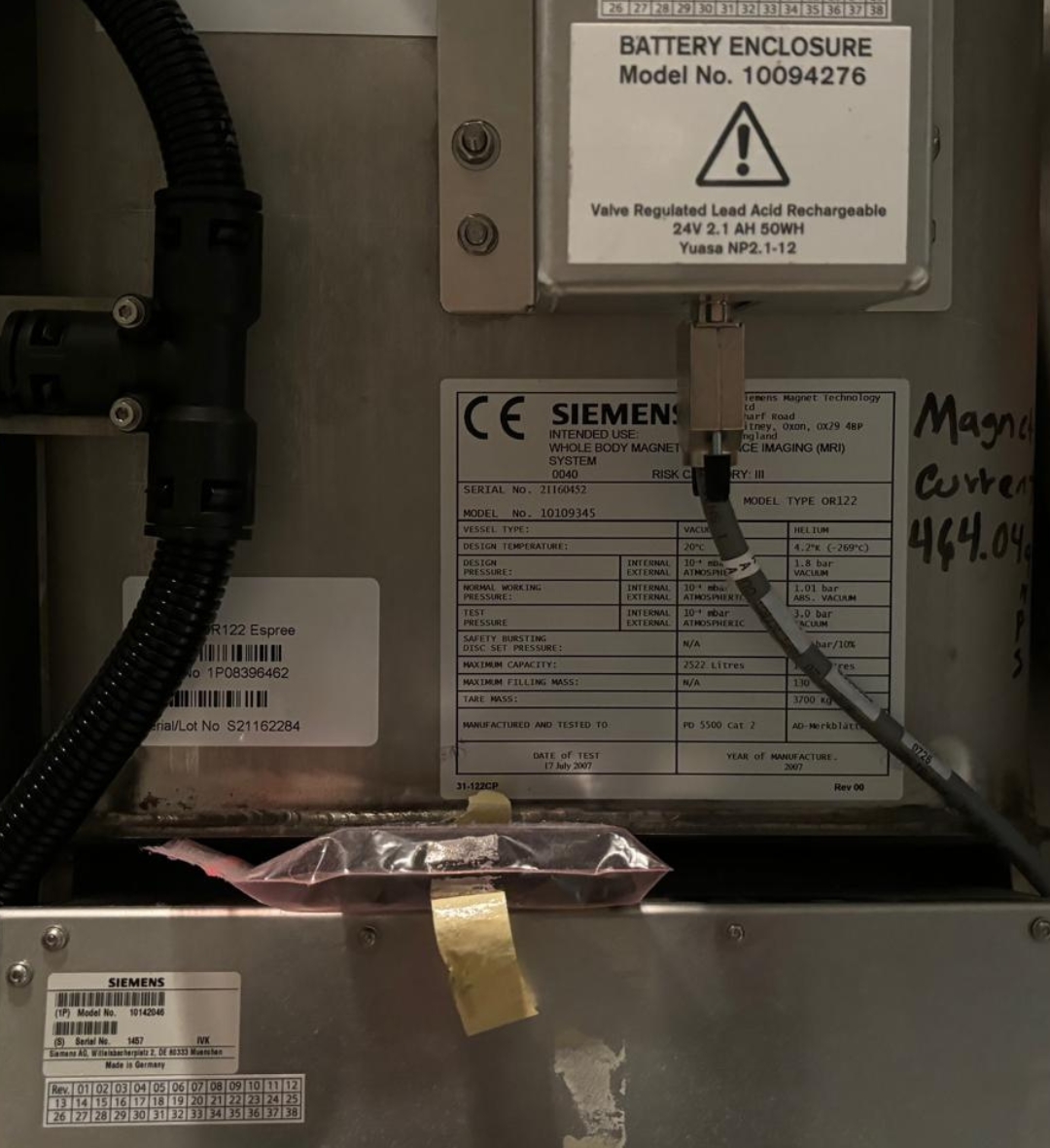 2007 SIEMENS ESPREE 8CH  MRI